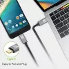 Techly ICOC-MUSB322-CM-010 USB 3.2 Gen 2 -kaapeli, USB-C uros, 1 m, musta