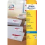 Itseliimautuva tarra Avery J4791-25 pyöristetty suorakaide