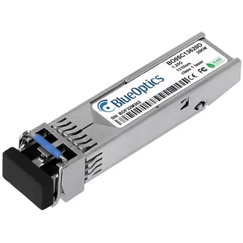 BlueOptics OM-SFP-GIGABIT-SINGLE-MODE-20-BO kuituoptinen lähetin-vastaanotinmoduuli 20000 m