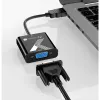 Techly kaapeliadapteri konvertteri HDMI-VGA ääniliittimellä