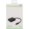 Videokaapeli-adapteri Deltaco USBC-VGA