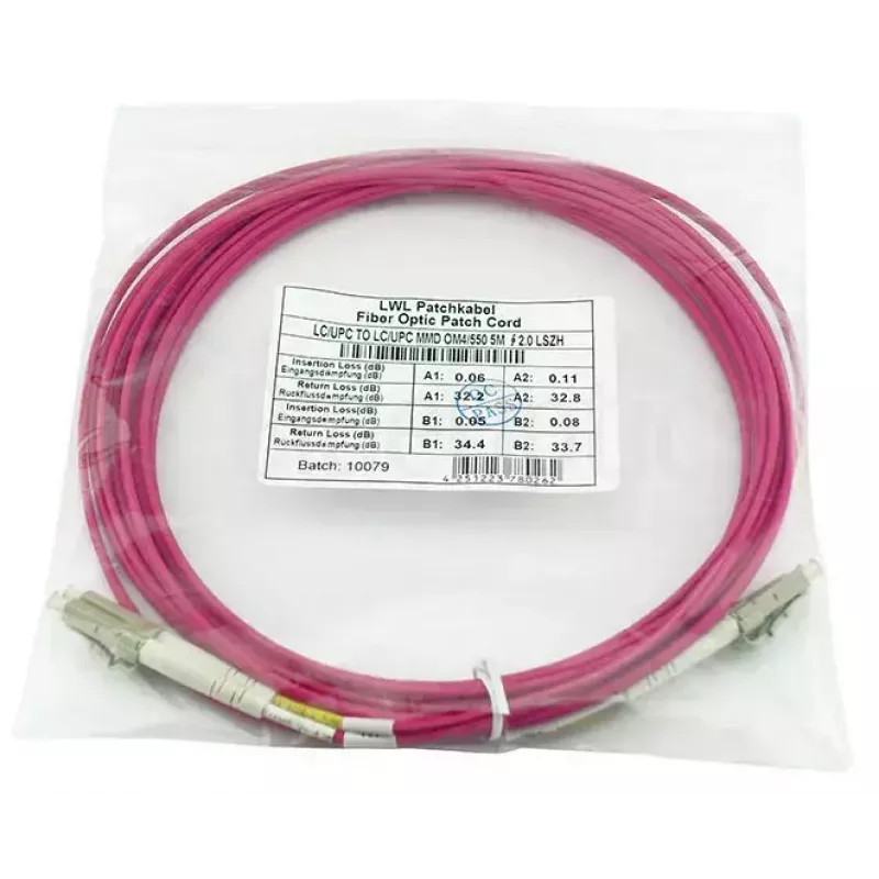 BlueOptics CBL-LC-OM4-2M-BO lasikuitu kaapeli 2m LC-liitin