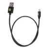 Techly ICOC MUSB20-CMAM05T USB-kaapeli USB 2.0 0,5 m USB A USB C musta