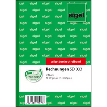 Liikelomake Sigel SD033
