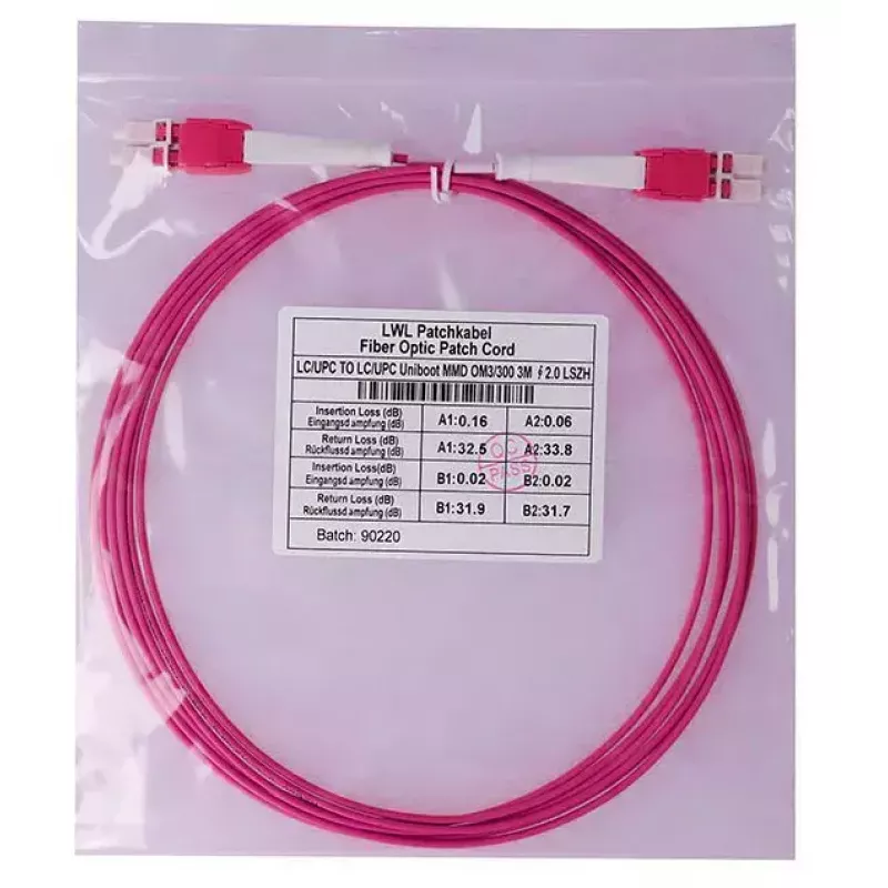 Kuitukaapeli BlueOptics SFP8181FU0.5MK 0,5 m LC OM4