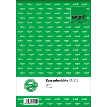 Pääkirjan paperi Sigel KA515