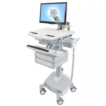 Multimediavaunu Ergotron StyleView alumiini harmaa valkoinen
