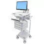 Multimediavaunu Ergotron StyleView alumiini harmaa valkoinen