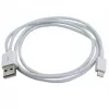 Techly ICOC APP-8WH1 Lightning-kaapeli 1 m valkoinen