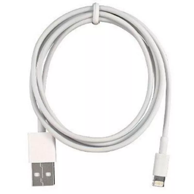 Techly ICOC APP-8WH1 Lightning-kaapeli 1 m valkoinen