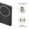 dbramante1928 re-charge - varavirtalähde 5K Wireless - harmaa, 5000 mAh, langaton lataus, 3,87 V, harmaa