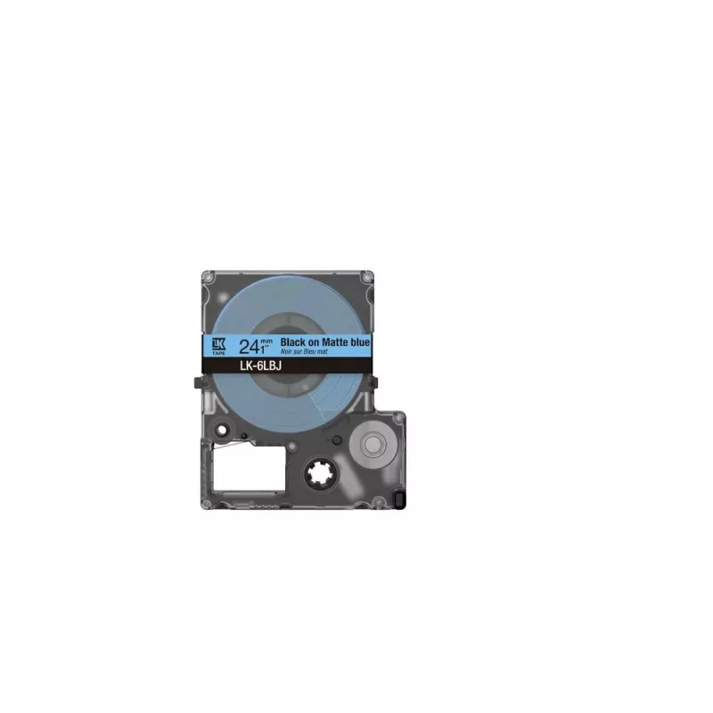 Tarratulostinauha Epson LK-6LBJ musta sininen lämpösiirto 2,4 cm