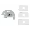 USB-B-pistorasia Kindermann 7456000525