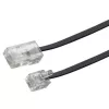 Verkkokaapeli Schwaiger 6,0 m RJ-11 - RJ-45 6 m musta