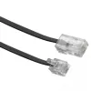 Verkkokaapeli Schwaiger 6,0 m RJ-11 - RJ-45 6 m musta