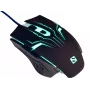 Sandberg Eliminator -hiiri, oikeakätinen, USB Type-A, 2400 DPI, musta