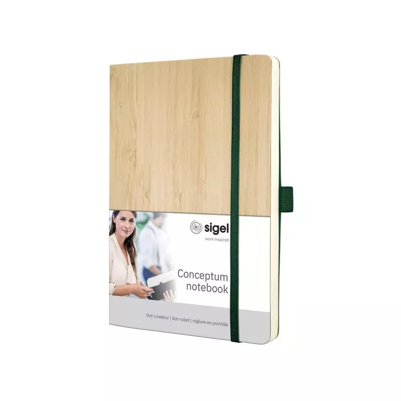 Muistikirja Sigel Conceptum A5 194 arkkia Bamboo beige