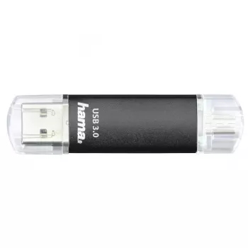 Hama Laeta Twin USB-muistitikku 256 GB USB Type-A / Micro-USB 3.2 Gen 1 (3.1 Gen 1) musta