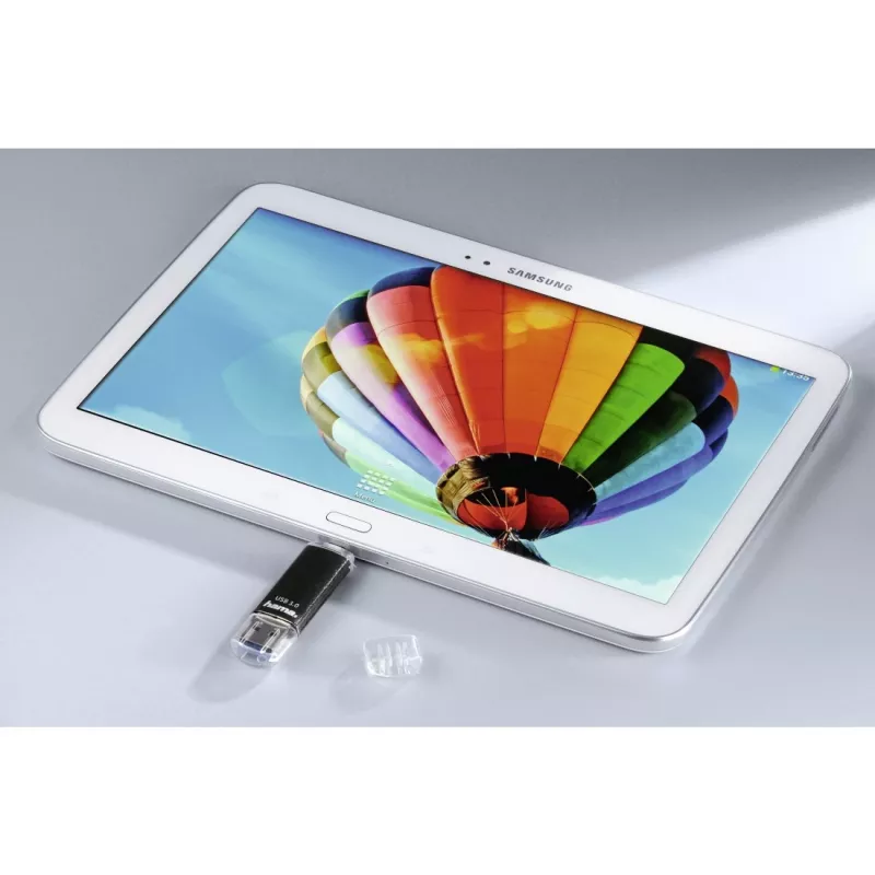 Hama Laeta Twin USB-muistitikku 256 GB USB Type-A / Micro-USB 3.2 Gen 1 (3.1 Gen 1) musta