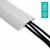 Dataflex Addit kaapelisilta 150 cm 150, harmaa, teippi, 1 kpl, 320 mm, 320 mm, 115 mm