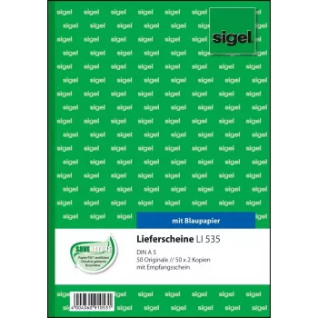 Liikelomake Sigel LI535