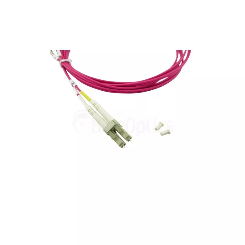 Kuituoptinen kaapeli BlueOptics 4Z57A10845 0,5 m LC OM4 pinkki