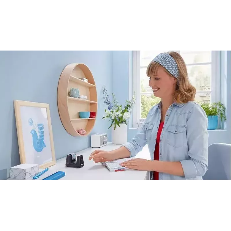 tesa Easy Cut Smart -pöytäteline, musta, muovi
