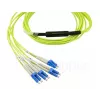 BlueOptics CBL-MPO12-4LC-SMF-1M InfiniBand kuituoptinen kaapeli MPO 4x LC 1 m
