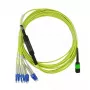 BlueOptics CBL-MPO12-4LC-SMF-1M InfiniBand kuituoptinen kaapeli MPO 4x LC 1 m