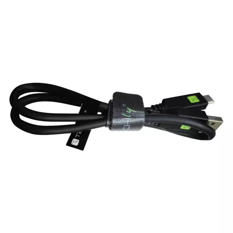 Techly ICOC MUSB31-CMAM05T USB-kaapeli USB 3.2 Gen 1 (3.1 Gen 1) 0,5 m USB A USB C musta