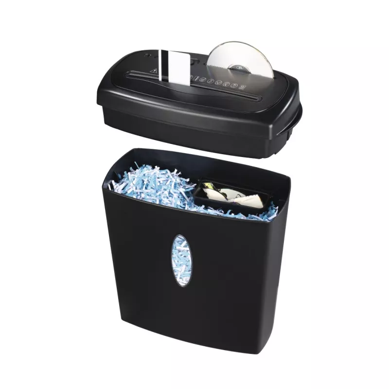 Hama Home X10CD silppuri ristileikkaus 72 dB 22 cm musta