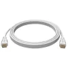 Techly ICOC HDMI-4-020NWT HDMI-kaapeli 2 m HDMI tyyppi A (standardi) valkoinen