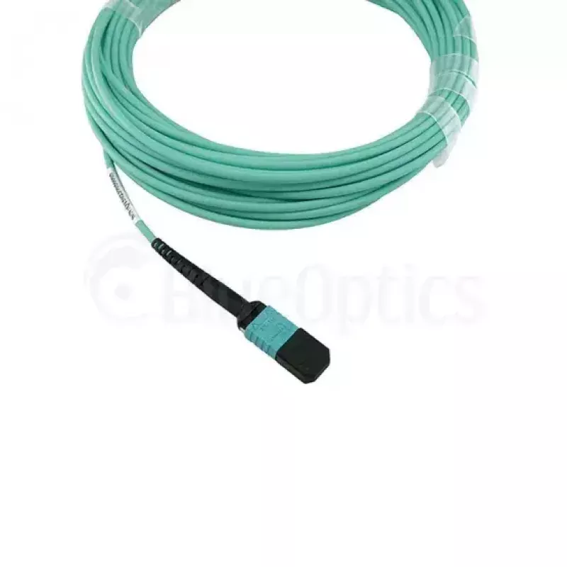 Kuitukaapeli BlueOptics CBL-NTWK-0892-OPF300L-BO MPO OM3 30 m syaani