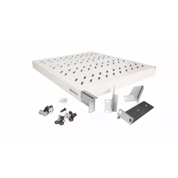 Rack-hylly Equip Variable Shelf 19 inch 1U 500MM harmaa