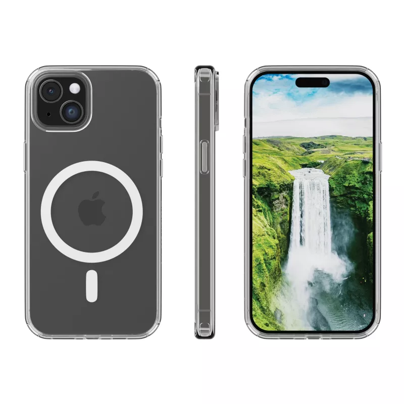 dbramante1928 Iceland Ultra D3O MagSafe -takakansi Apple iPhone 17e/16e/15/14/13:lle, kirkas