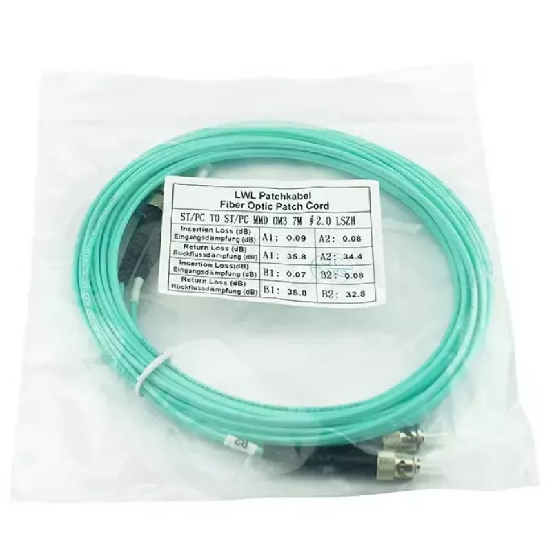 BlueOptics SFP3333EU1MK InfiniBand kuituoptinen kaapeli 1 m ST Aqua