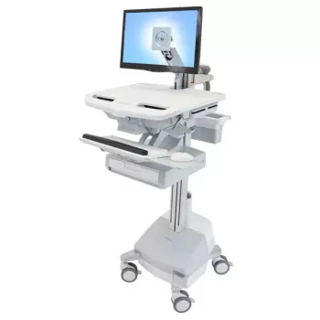 Multimediavaunu Ergotron StyleView alumiini harmaa valkoinen
