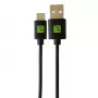 Techly ICOC MUSB20-CMAM20T USB-kaapeli USB 2.0 2 m USB A USB C musta