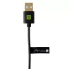 Techly ICOC MUSB20-CMAM20T USB-kaapeli USB 2.0 2 m USB A USB C musta