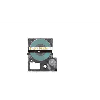 Tarrateippi Epson LK-6TKN kulta läpinäkyvä 2,4 cm termosiirto