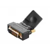 Kaapelisovitin DVI-D HDMI Akasa AK-CBHD16-BK