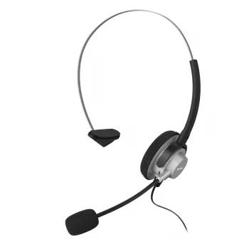 Hama 00201157 kuulokkeet/headset johdollinen panta toimisto/callcenter musta, hopea