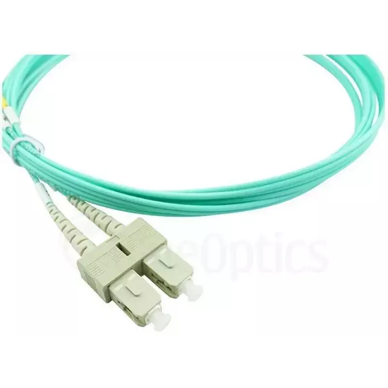 BlueOptics 055702T512000005M-BO Duplex-kuituoptinen patch-kaapeli (Corning-yhteensopiva), LC-UPC/SC-UPC, monimuoto OM3 50/125 µm, 5 m