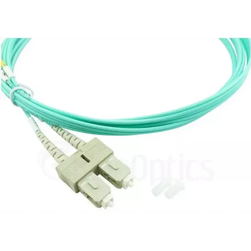 BlueOptics 055702T512000005M-BO Duplex-kuituoptinen patch-kaapeli (Corning-yhteensopiva), LC-UPC/SC-UPC, monimuoto OM3 50/125 µm, 5 m