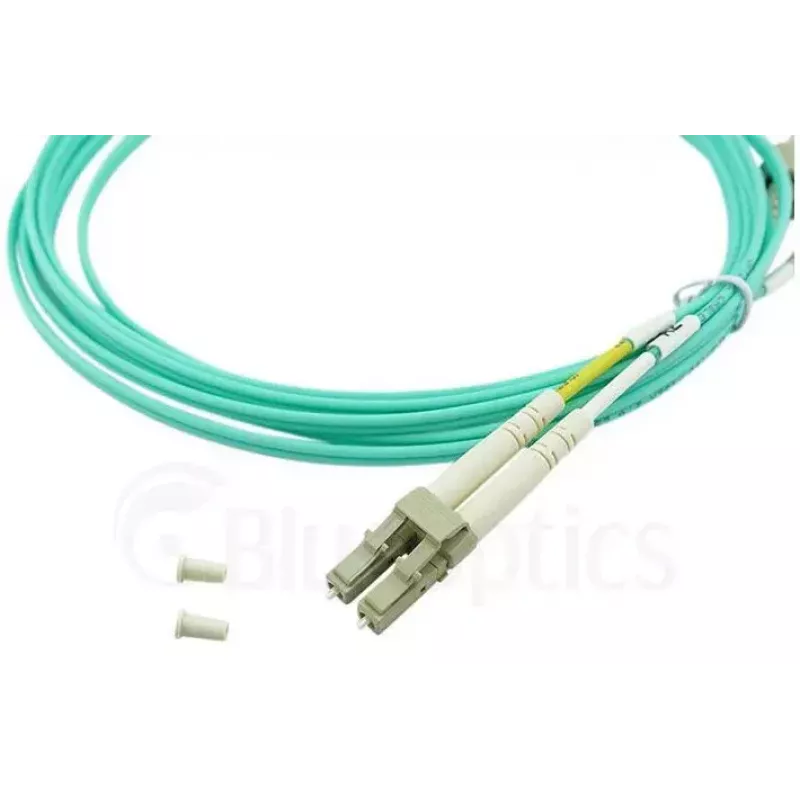 BlueOptics 055702T512000005M-BO Duplex-kuituoptinen patch-kaapeli (Corning-yhteensopiva), LC-UPC/SC-UPC, monimuoto OM3 50/125 µm, 5 m