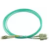 BlueOptics 055702T512000005M-BO Duplex-kuituoptinen patch-kaapeli (Corning-yhteensopiva), LC-UPC/SC-UPC, monimuoto OM3 50/125 µm, 5 m