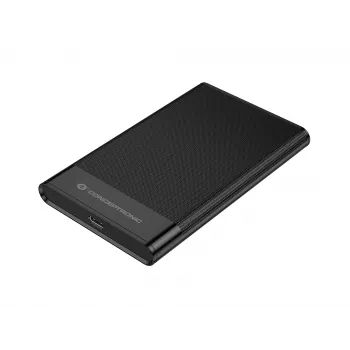 Conceptronic DANTE06B 2,5 tuuman kiintolevykotelo USB 3.0, HDD/SSD-kotelo, 2,5 tuumaa, Serial ATA III, 6 Gbit/s, USB-liitäntä, musta