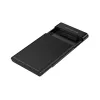 Conceptronic DANTE06B 2,5 tuuman kiintolevykotelo USB 3.0, HDD/SSD-kotelo, 2,5 tuumaa, Serial ATA III, 6 Gbit/s, USB-liitäntä, musta