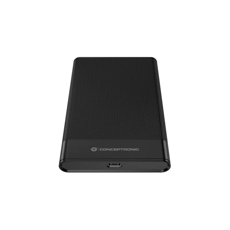 Conceptronic DANTE06B 2,5 tuuman kiintolevykotelo USB 3.0, HDD/SSD-kotelo, 2,5 tuumaa, Serial ATA III, 6 Gbit/s, USB-liitäntä, musta