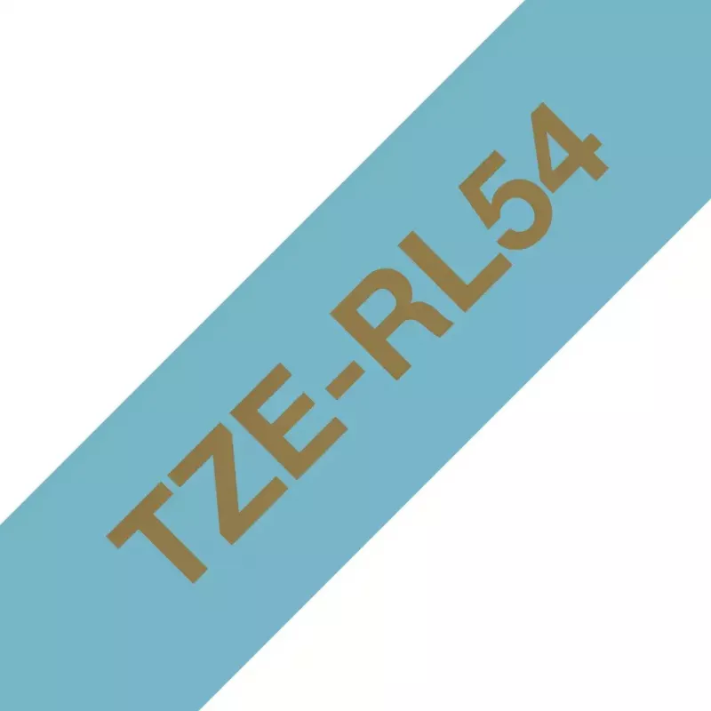 Brother TZE-RL54 tarratulostinnauha kulta sinisellä
